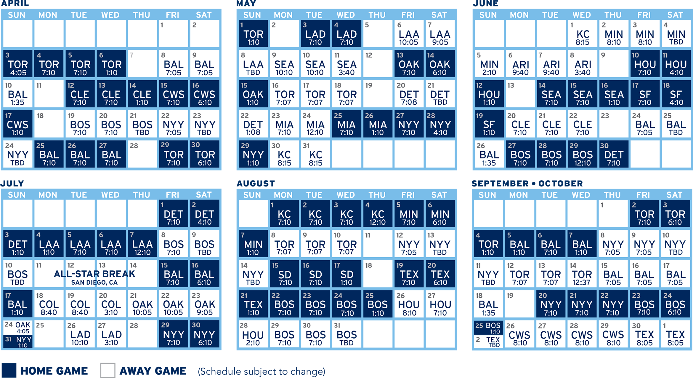 Tampa Bay Rays Schedule Printable Web Matsui's First And Last Home Runs.