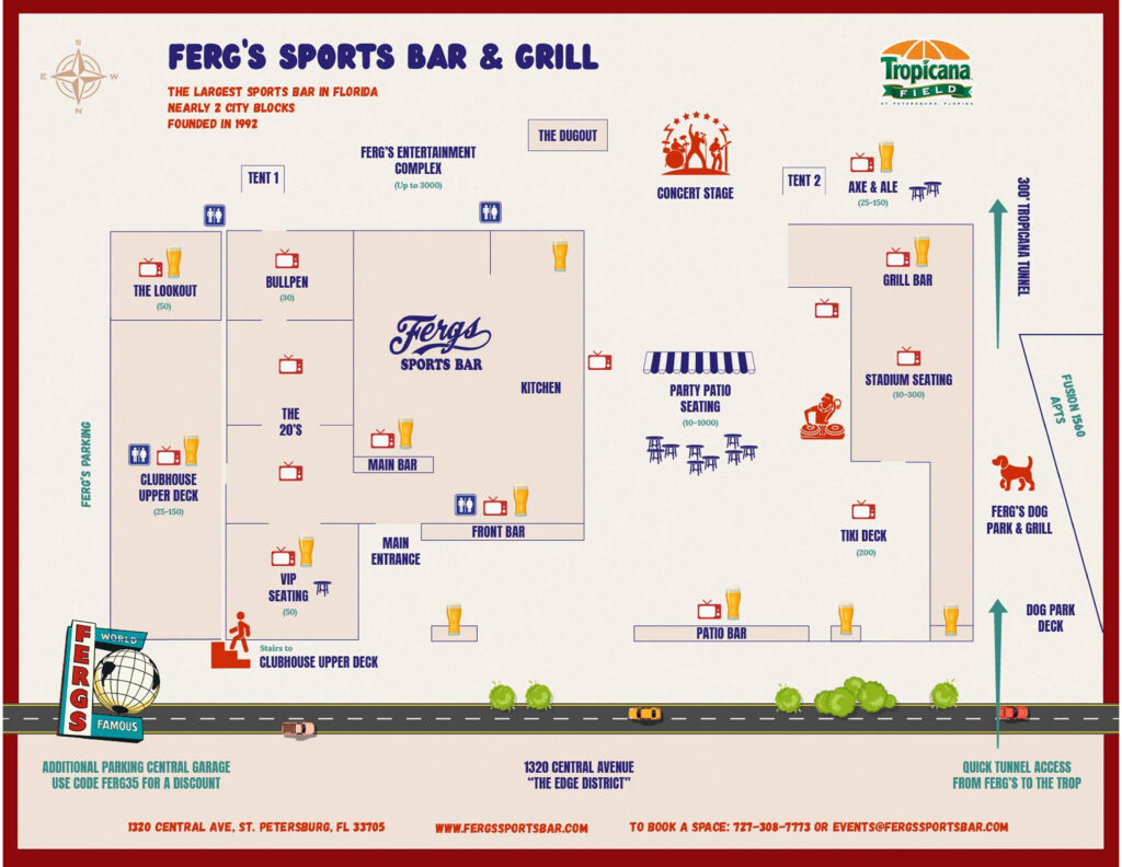 Ferg’s Sports Bar & Grill in St. Petersburg, FL